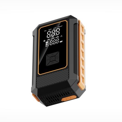 Monitoiminen käynnistyslaturi kompressorilla, 8000 mAh