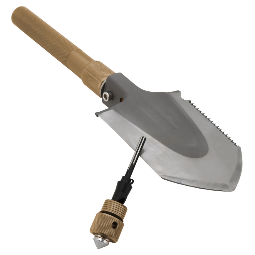 Monitoiminen taitettava lapio 77 cm