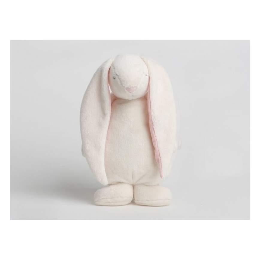 Moonie - Snuggle buddy melodialla ja valolla 2.0 pupu powder