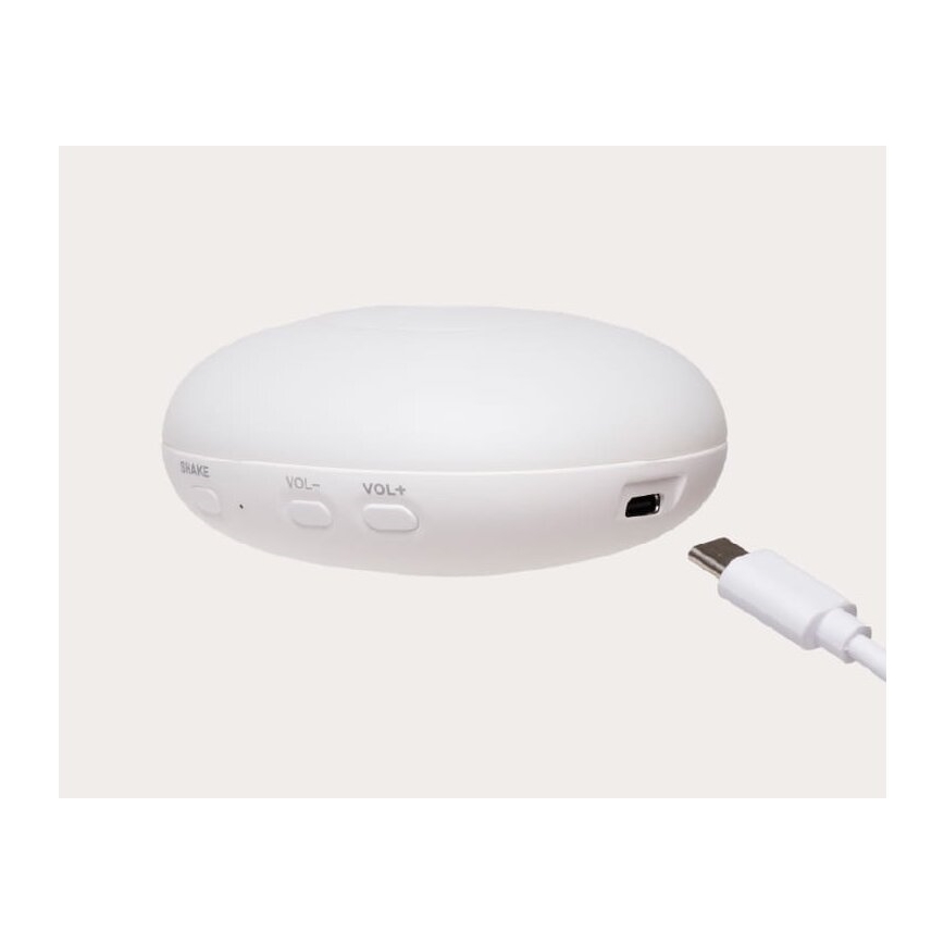 Moonie - Snuggle buddy melodialla ja valolla 2.0 pupu powder