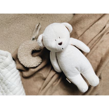 Moonie - Snuggle buddy melodialla ja valolla pieni karhu 2.0 cream