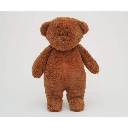 Moonie - Snuggle buddy melodialla ja valolla pieni karhu 2.0 organic caramel