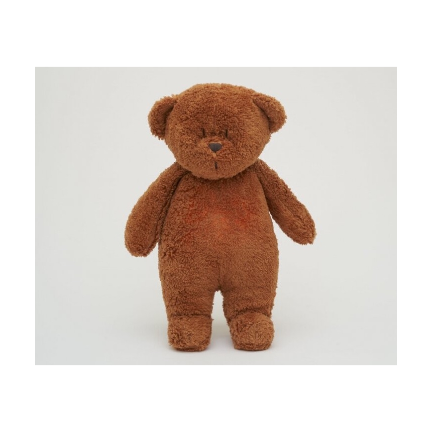 Moonie - Snuggle buddy melodialla ja valolla pieni karhu 2.0 organic caramel