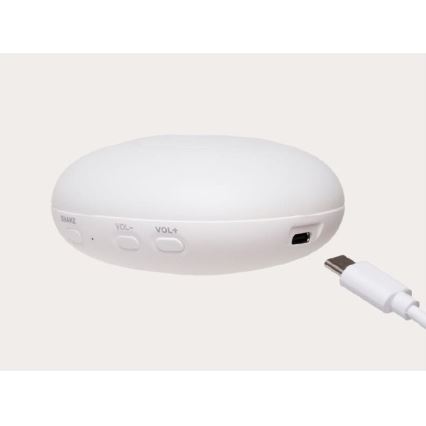 Moonie - Snuggle buddy melodialla ja valolla pieni karhu 2.0 organic caramel