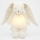 Moonie - Snuggle buddy melodialla ja valolla pupu 2.0 organic polar