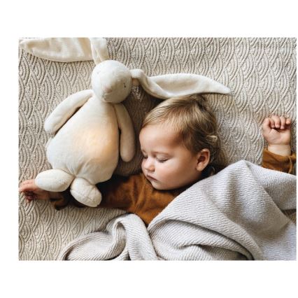 Moonie - Snuggle kaveri melodialla ja valolla pupu kerma