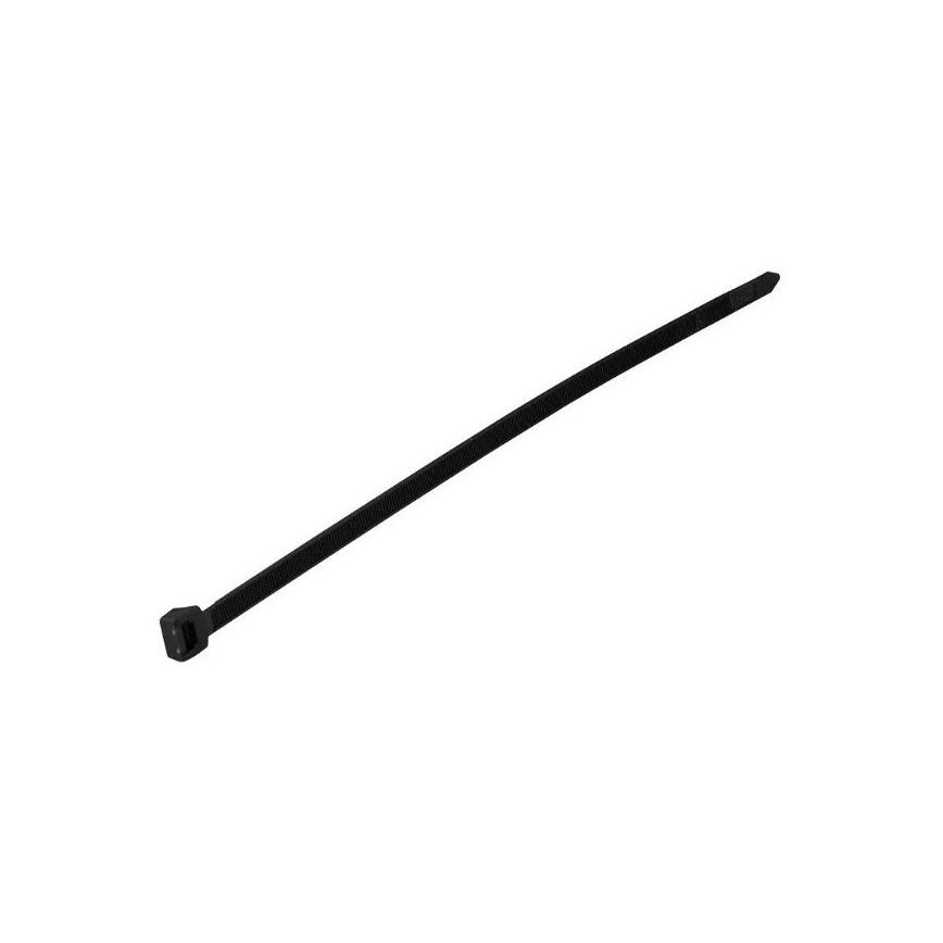 Muovinen taittohihna 3,5x200mm 100kpl musta