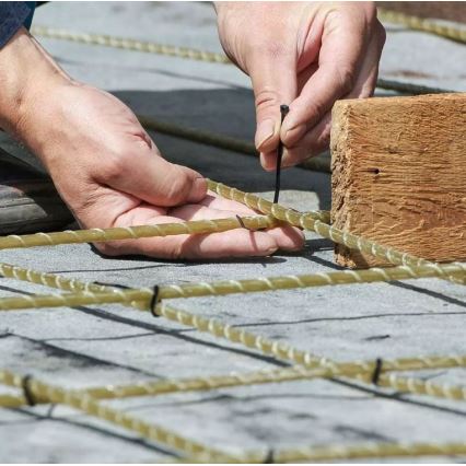 Muovinen taittohihna 3,5x200mm 100kpl musta