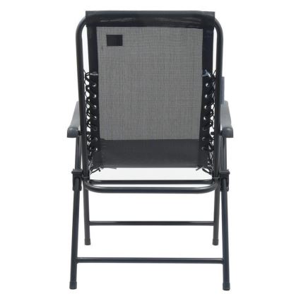 Musta kokoontaitettava puutarhatuoli