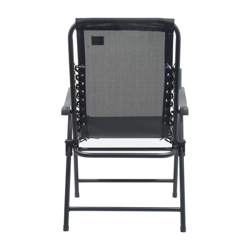 Musta kokoontaitettava puutarhatuoli