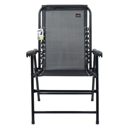 Musta kokoontaitettava puutarhatuoli