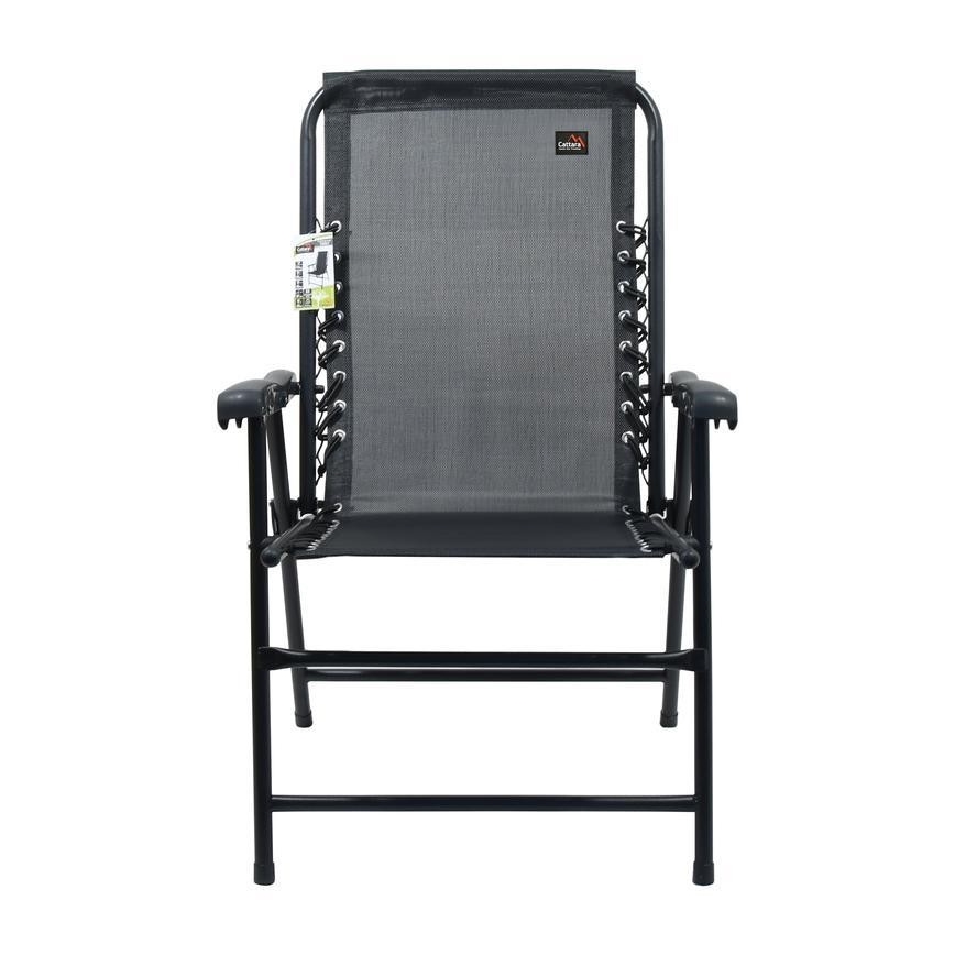 Musta kokoontaitettava puutarhatuoli