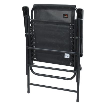 Musta kokoontaitettava puutarhatuoli