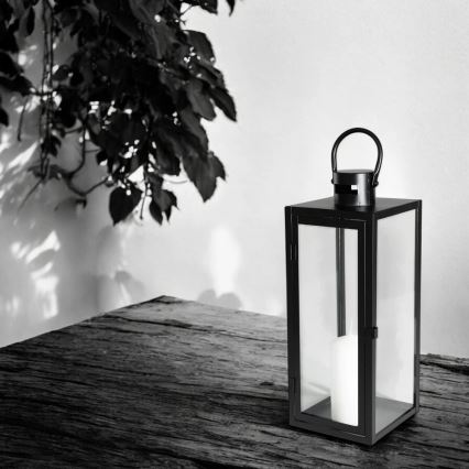 Musta koristelyhty, 63 cm