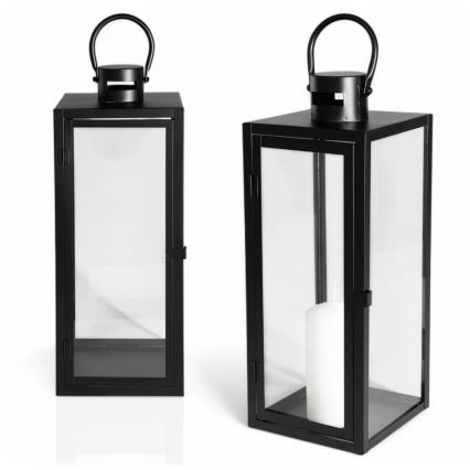 Musta koristelyhty, 63 cm