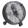 Musta lattiatuuletin 180 W/230 V, Ø 60 cm