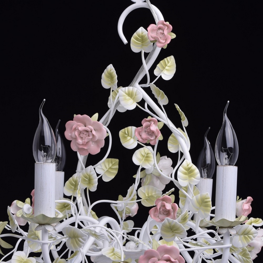 MW-LIGHT - Kattokruunu ketjussa FLORA PROVENCE 6xE14/40W/230V