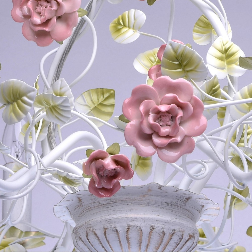 MW-LIGHT - Kattokruunu ketjussa FLORA PROVENCE 6xE14/40W/230V