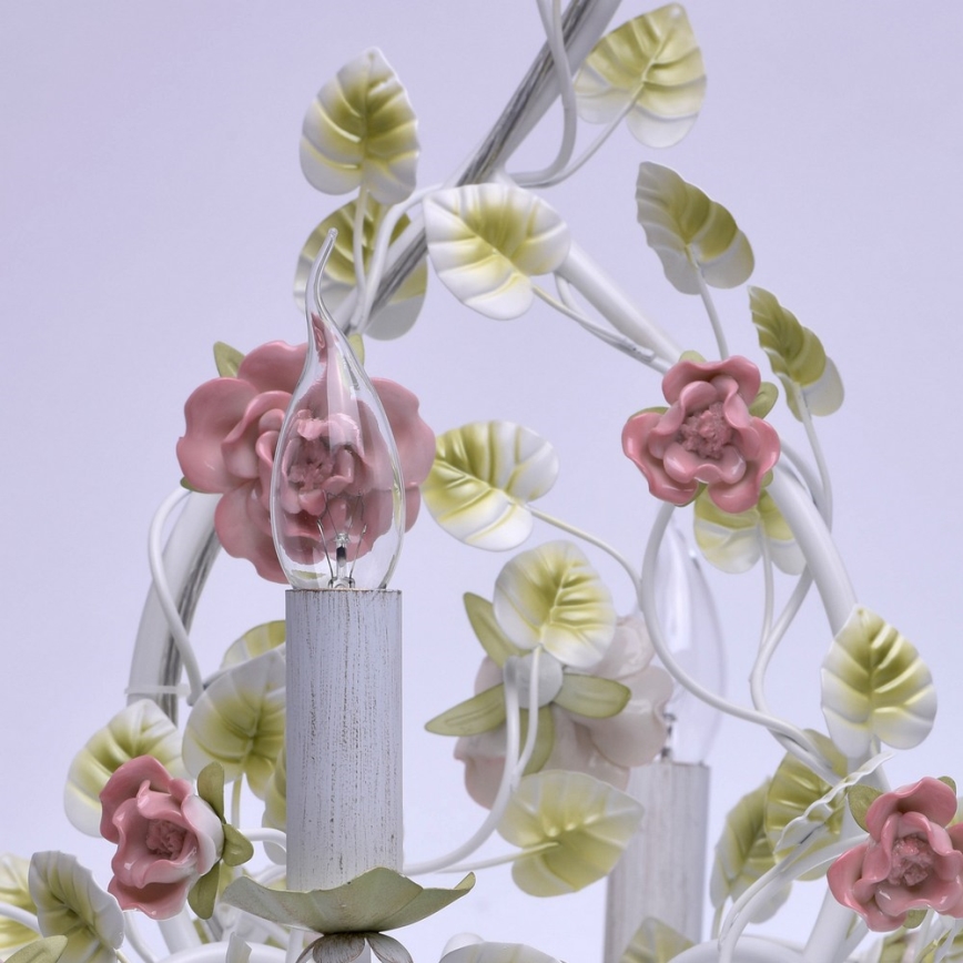 MW-LIGHT - Kattokruunu ketjussa FLORA PROVENCE 6xE14/40W/230V