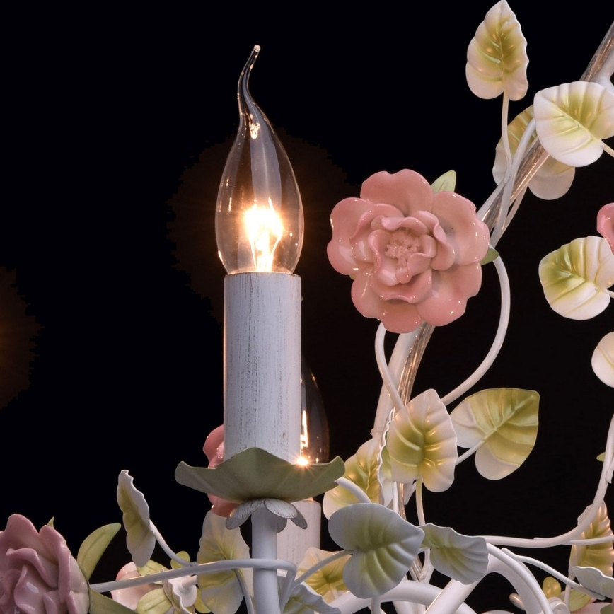 MW-LIGHT - Kattokruunu ketjussa FLORA PROVENCE 6xE14/40W/230V