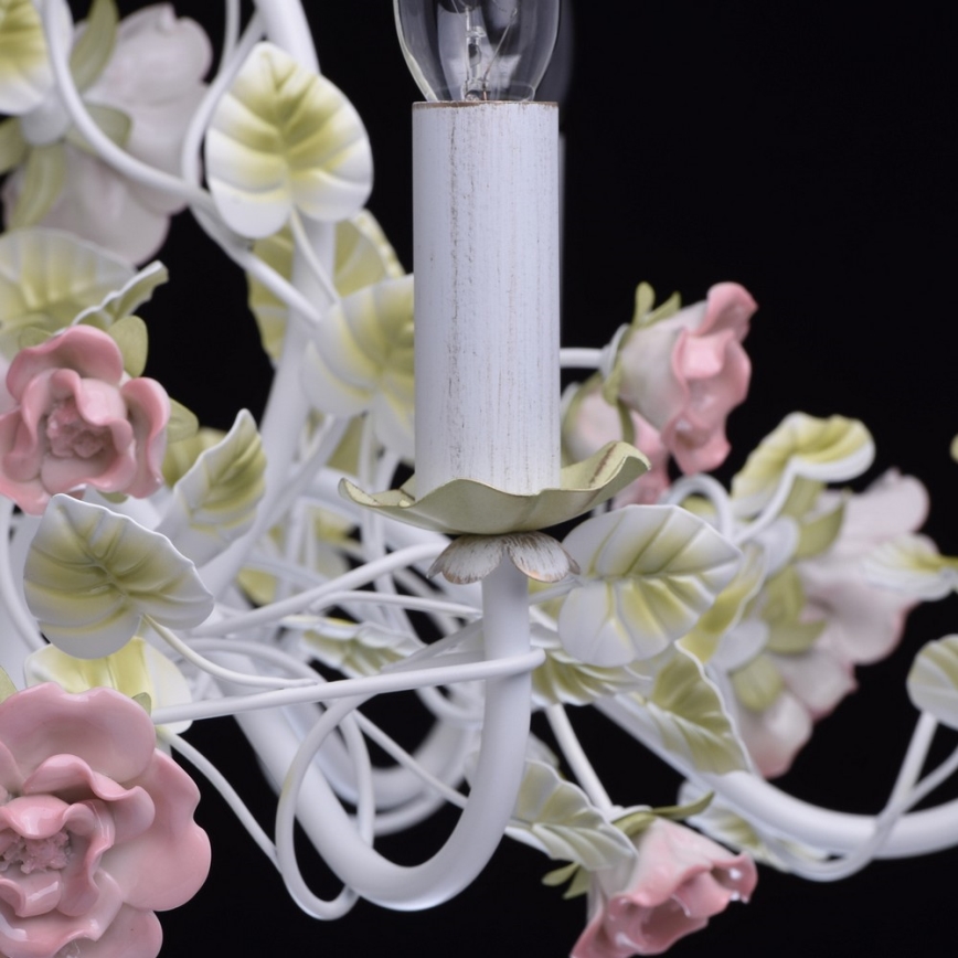 MW-LIGHT - Kattokruunu ketjussa FLORA PROVENCE 6xE14/40W/230V