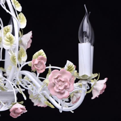 MW-LIGHT - Kattokruunu ketjussa FLORA PROVENCE 6xE14/40W/230V