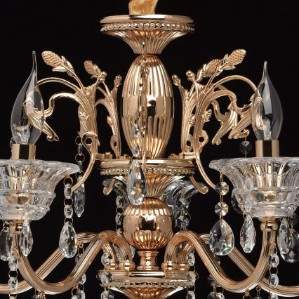 MW-LIGHT - Kristallikruunu narussa CRYSTAL 5xE14/40W/230V