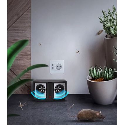 Näätä- ja jyrsijäkarkottaja 1,5W/230V