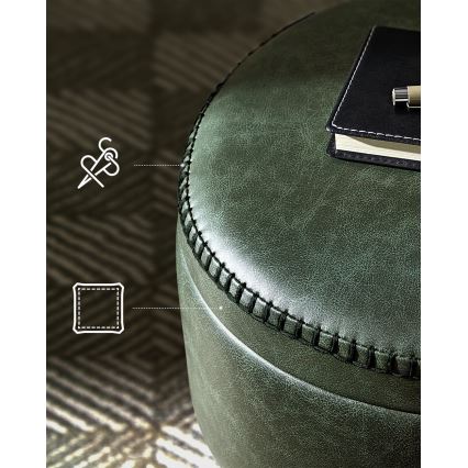 Nahkainen rahi CORE, vihreä