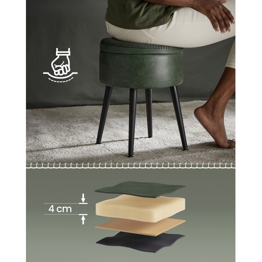 Nahkainen rahi CORE, vihreä