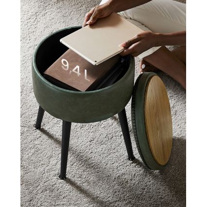 Nahkainen rahi CORE, vihreä