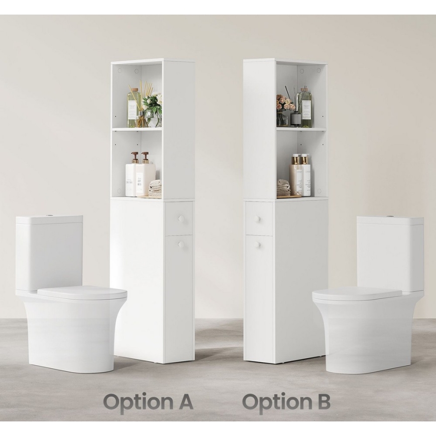 NALA-kaappi, valkoinen