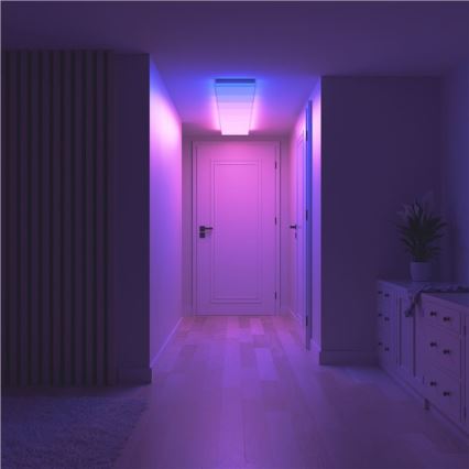 Nanoleaf - SETTI 3x LED RGBW himennettävät kattovalaisimet SKYLIGHT LED/18W/230V + 2xLED/16W/230V 2700-6500K Wi-Fi