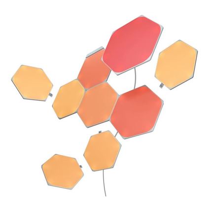 Nanoleaf - SETTI 9x LED RGB Himmennyspaneeli SHAPES HEXAGON LED/2W/230V 1200-6500K Wi-Fi