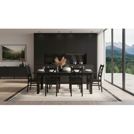 Ruokatuoli NATE musta