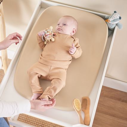 Nattou - Vaihtoalusta SOFTY 50x70 cm beige