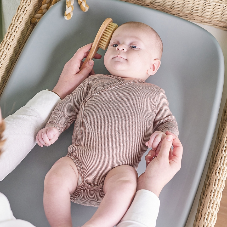 Nattou - Vaihtoalusta SOFTY 50x70 cm harmaa