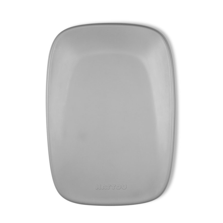Nattou - Vaihtoalusta SOFTY 50x70 cm harmaa