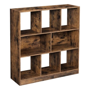 NAVARO-kirjahylly, ruskea