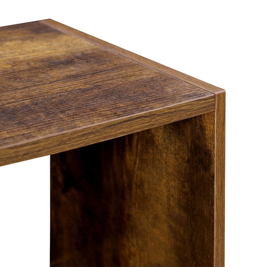 NAVARO-kirjahylly, ruskea