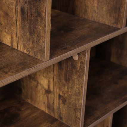 NAVARO-kirjahylly, ruskea