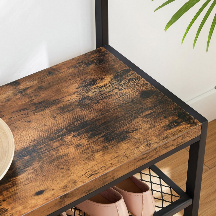 NAVOR seisova naulakko, ruskea/musta