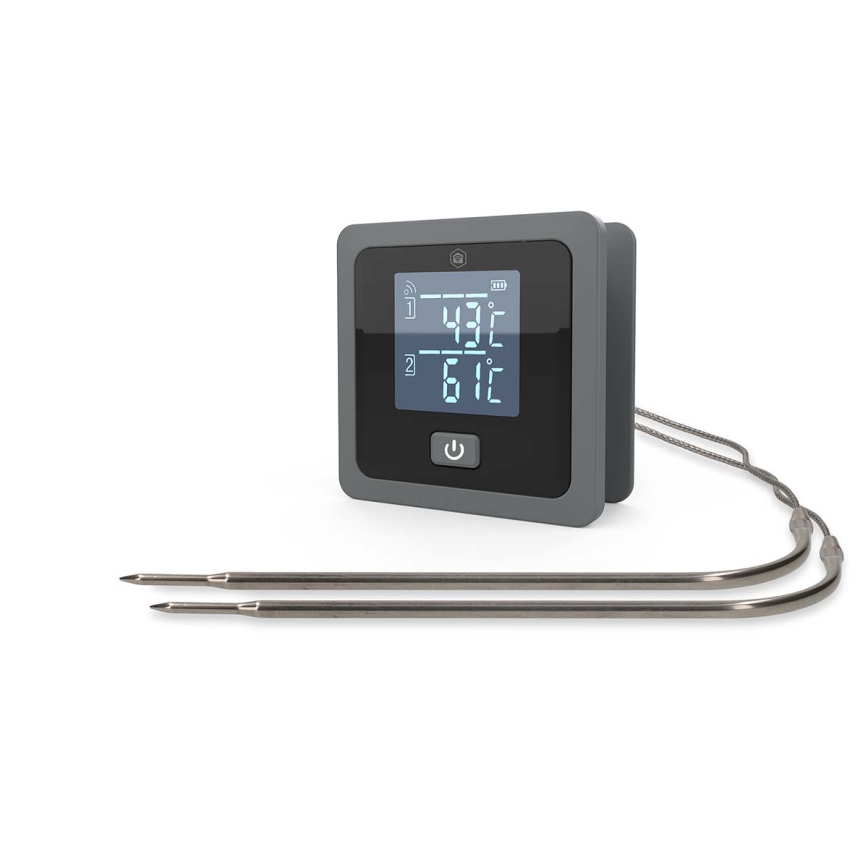SmartLife älykäs digitaalinen lihalämpömittari LCD-näytöllä 0-300 °C 2xAAA