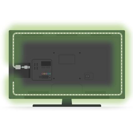 LED RGB Himmennettävä nauha SmartLife 2,4m LED/4W/5V