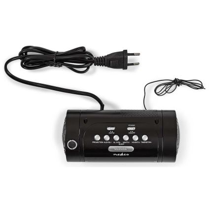 Radioherätyskello LED-näytöllä ja projektorilla 230V