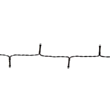 LED Jouluvaloketju ulkokäyttöön 192xLED/7 functions/3xAA 14,9m IP44 lämmin valkoinen