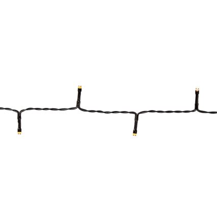 LED-ulkoketju 192xLED/7 toimintoa/3xAA 14,9 m IP44 lämmin valkoinen