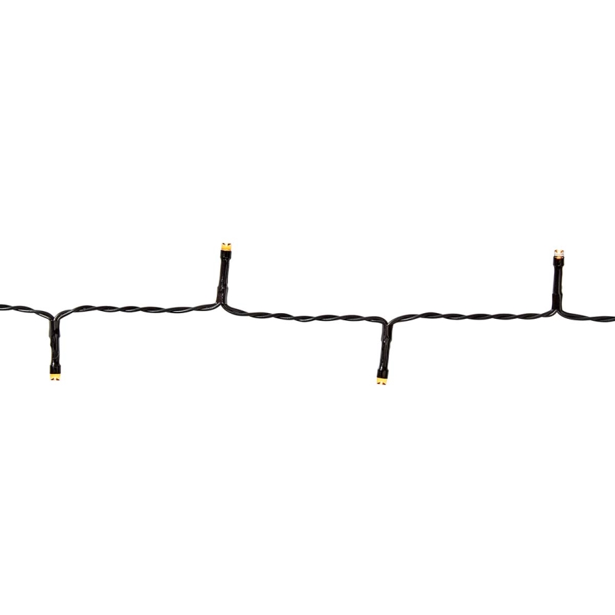 LED-ulkovalosarja 96xLED/7 toimintoa/3xAA 7,7m IP44 lämmin valkoinen