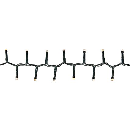 LED Valoketju ulkokäyttöön 400xLED/7 funktiota 11m IP44 lämmin valkoinen