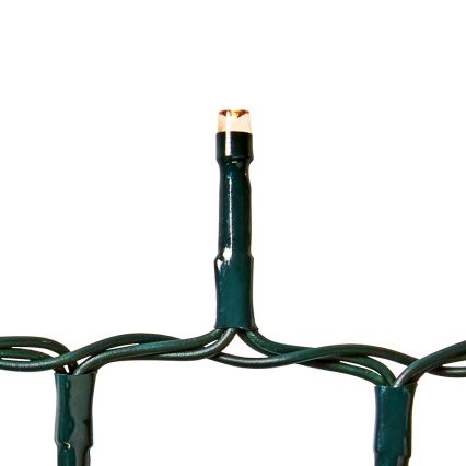 LED Jouluvaloketju ulkokäyttöön 560xLED/7 toimintoa 14m IP44 lämmin valkoinen